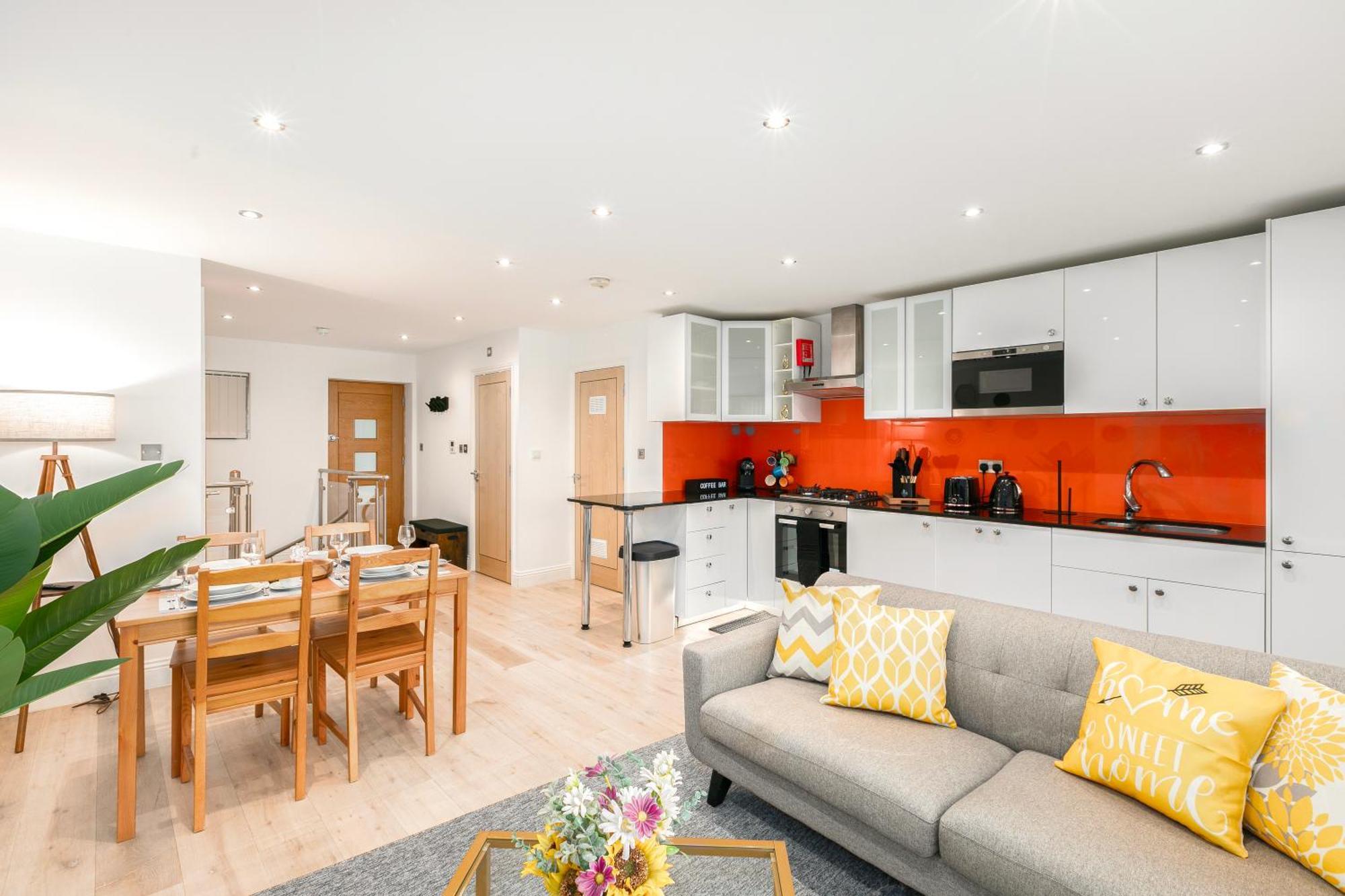 Angel 2br 2bath Balcony Duplex Flat * London